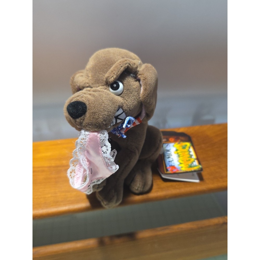1998 Meanies In Famous Buddy The Dog Plush Animal w‎ Tag
